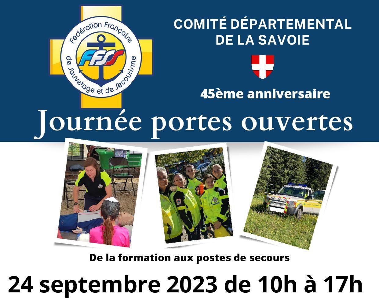 une affiche pour des portes ouvertes